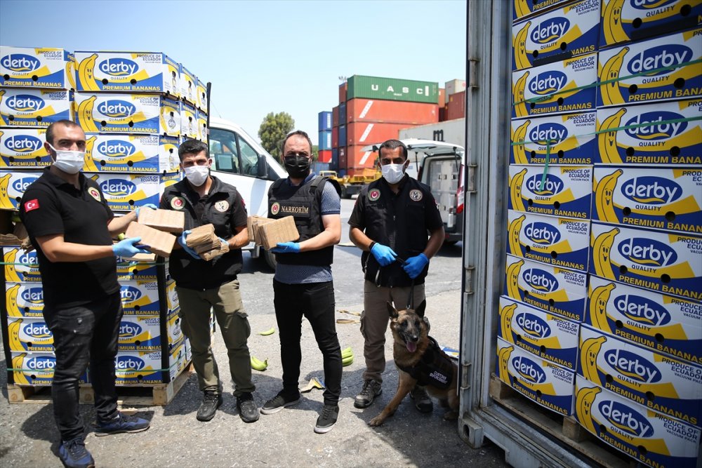 Mersin Limanı'ndaki Operasyonda 150 Kilo Daha Kokain Ele Geçirildi, Uyuşturucu Miktarı 1 Ton 300 Kilograma Çıktı