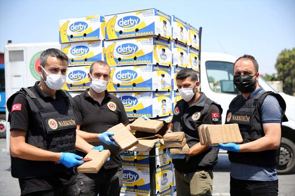 Mersin Limanı'ndaki Operasyonda 150 Kilo Daha Kokain Ele Geçirildi, Uyuşturucu Miktarı 1 Ton 300 Kilograma Çıktı