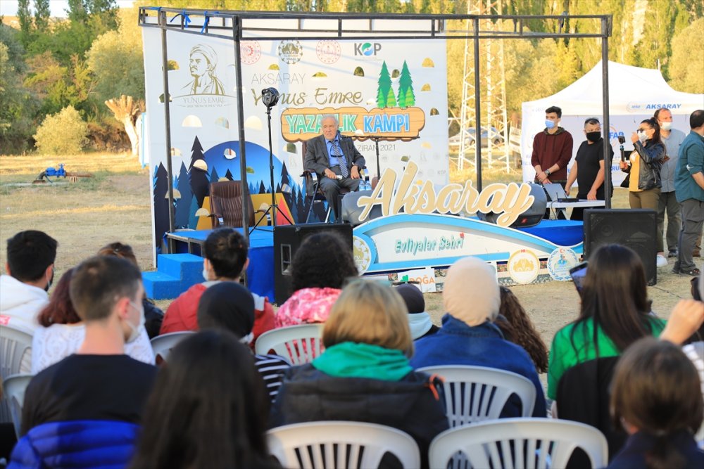 Tarım Ve Orman Bakan Yardımcısı Tunç, "aksaray Yunus Emre Yazarlık Kampı"na Katıldı