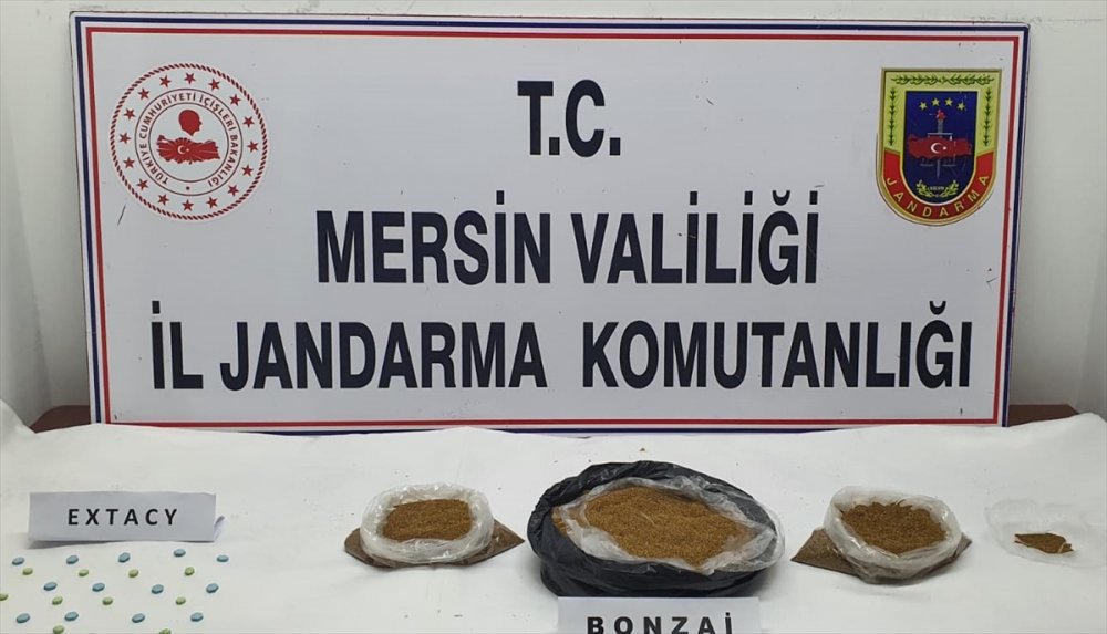 Mersin'de Yolcu Otobüsünde Uyuşturucuyla Yakalanan Zanlı Tutuklandı