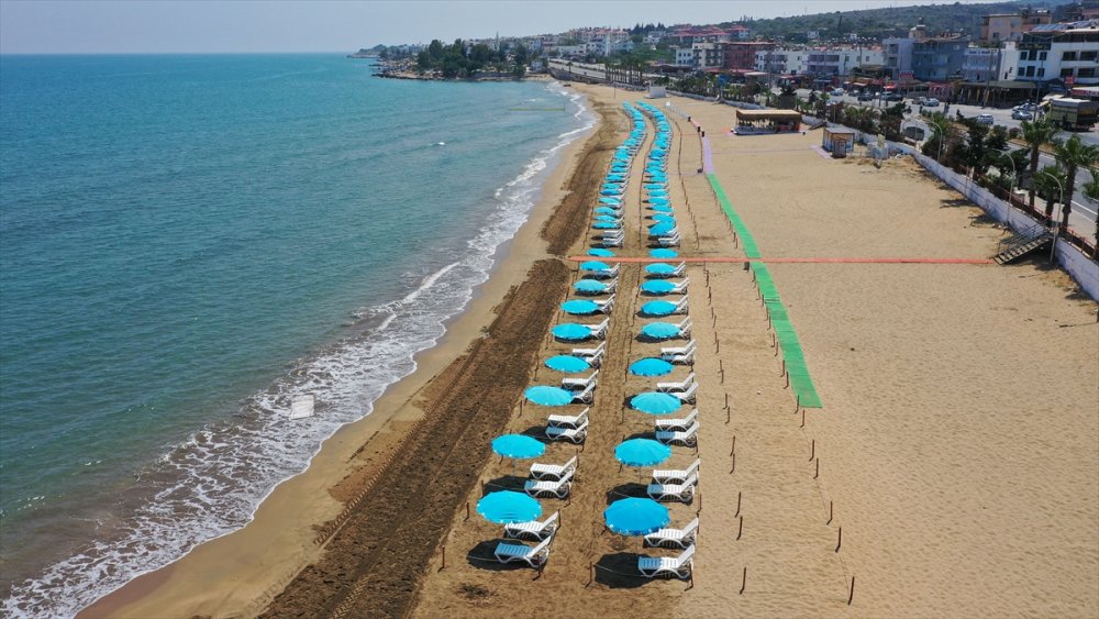 Mersin'deki Plajlar Turizm Sezonuna Hazırlandı