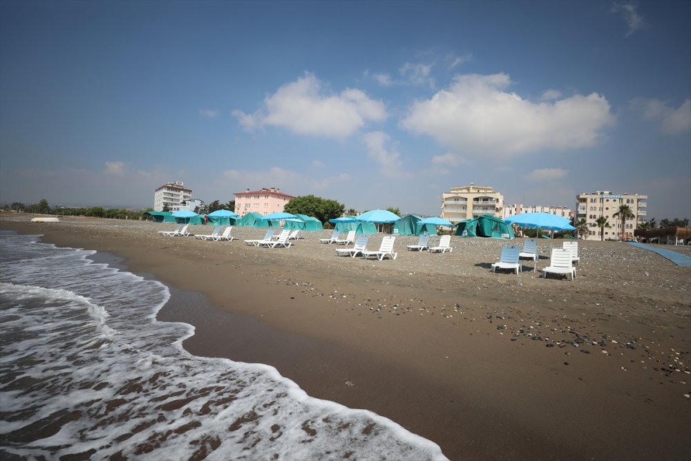 Mersin'deki Plajlar Turizm Sezonuna Hazırlandı