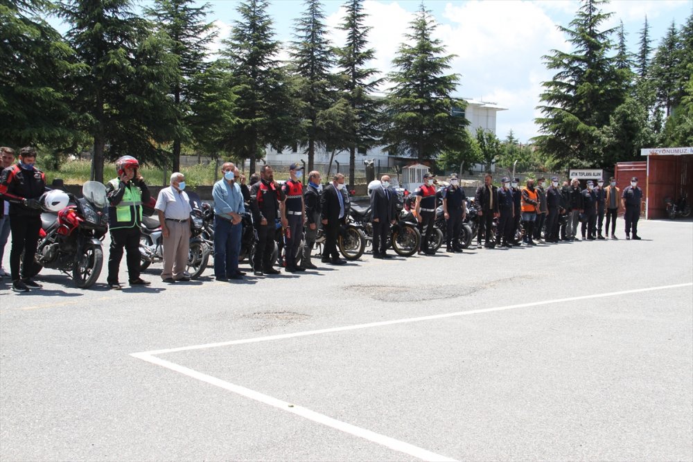 Motosiklet Sevdalılarından Jandarma Teşkilatı İçin Saygı Sürüşü