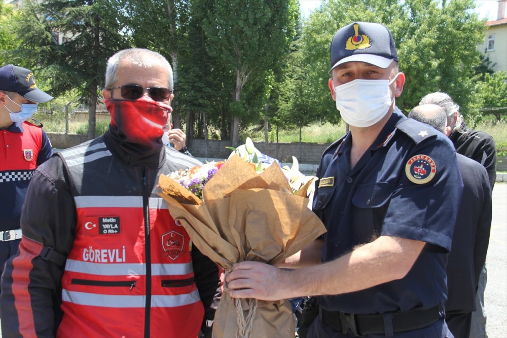 Motosiklet Sevdalılarından Jandarma Teşkilatı İçin Saygı Sürüşü