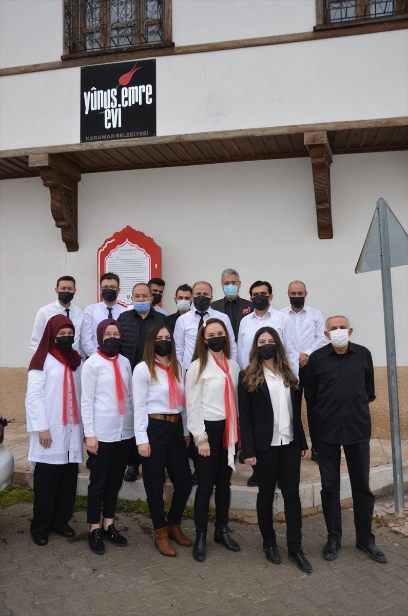 Karaman'da Öğretmenler Yunus Emre'nin Şiir Ve İlahilerine Klip Çekti