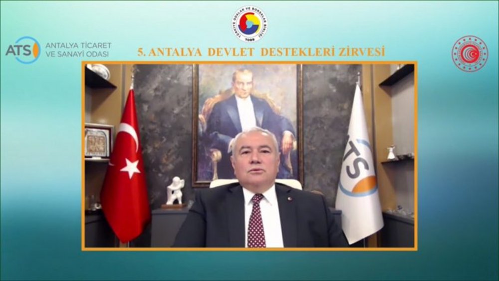 Ticaret Bakan Yardımcısı Rıza Tuna Turagay, 5. Antalya Devlet Destekleri Zirvesi'ne Katıldı
