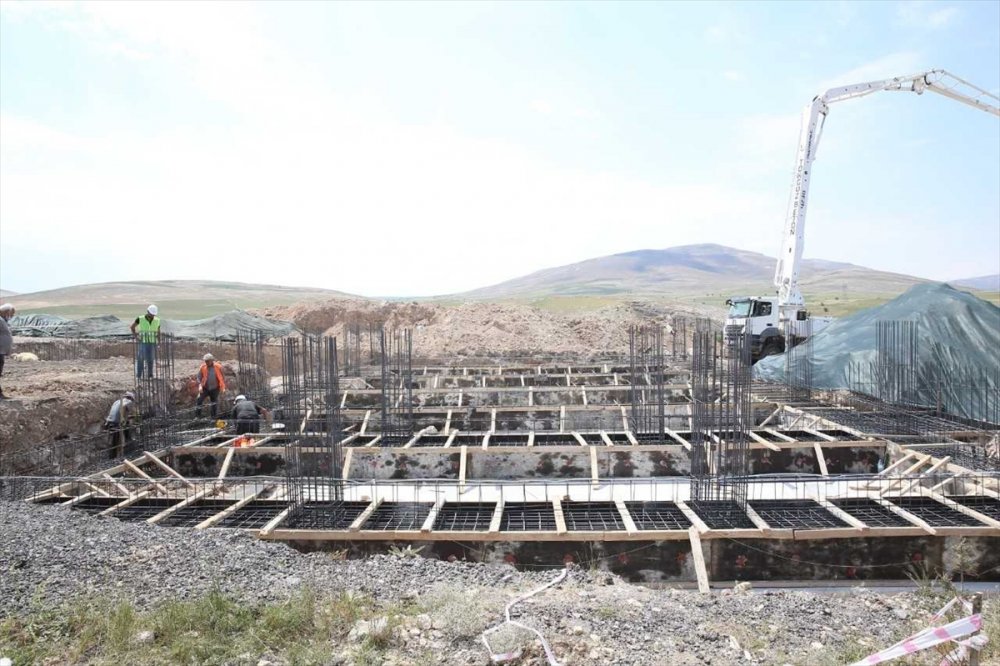 Bünyan Ceza İnfaz Kurumu Yerleşkesine Yaptırılacak Caminin Temeli Atıldı