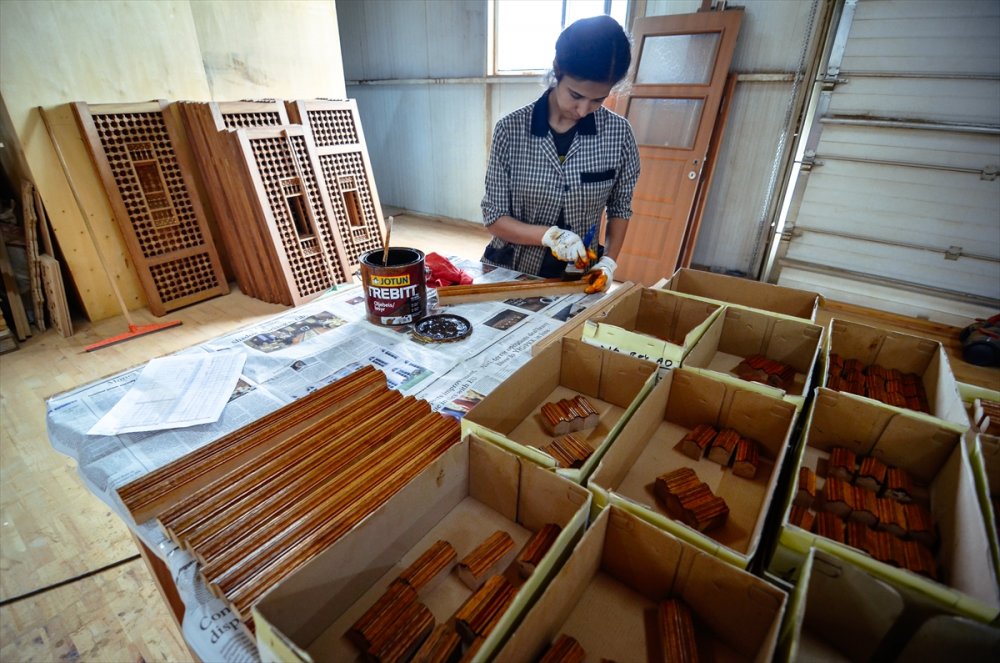 Konyalı Kündekari Ustası, Ecdat Sanatıyla 3 Kıtada Camileri Süslüyor