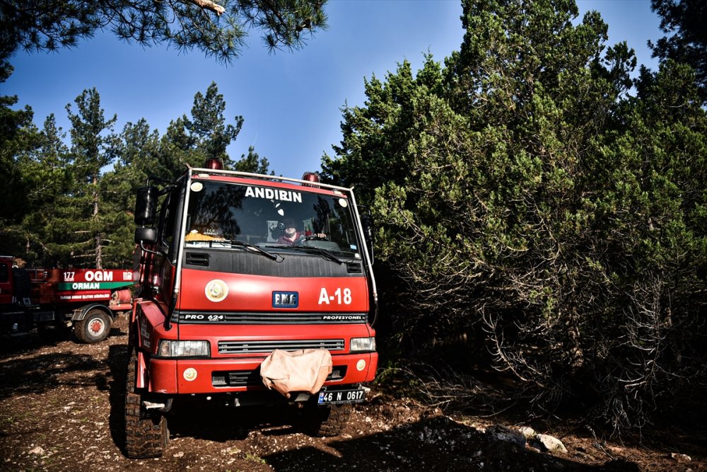 Mersin'de Dün Başlayan Orman Yangını Kontrol Altına Alındı