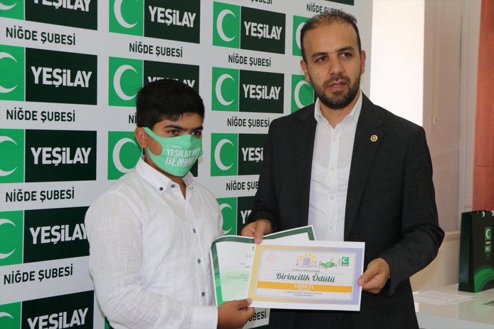 Niğde'de "sağlıklı Nesil Sağlıklı Gelecek" Yarışması Ödül Töreni Yapıldı