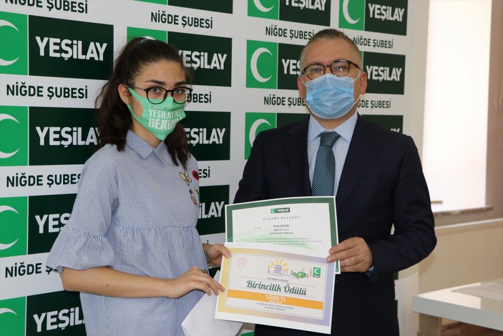 Niğde'de "sağlıklı Nesil Sağlıklı Gelecek" Yarışması Ödül Töreni Yapıldı