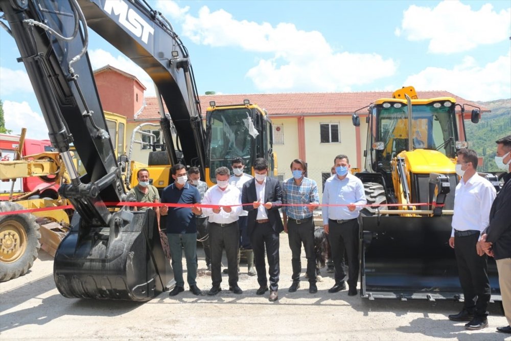 Başyayla Belediyesi Makine Parkı Güçlendi