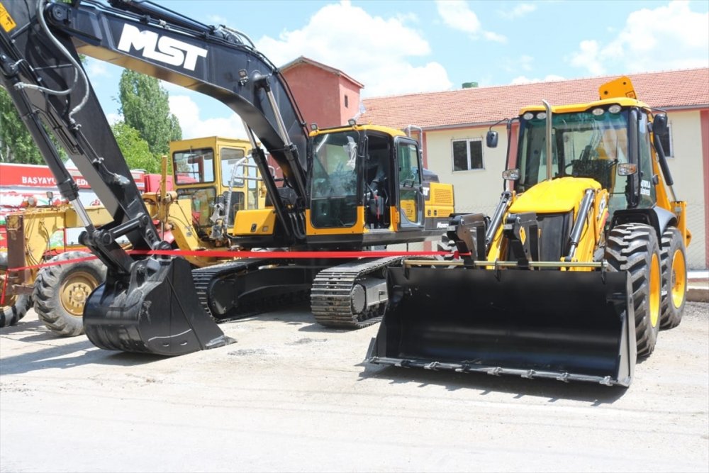 Başyayla Belediyesi Makine Parkı Güçlendi
