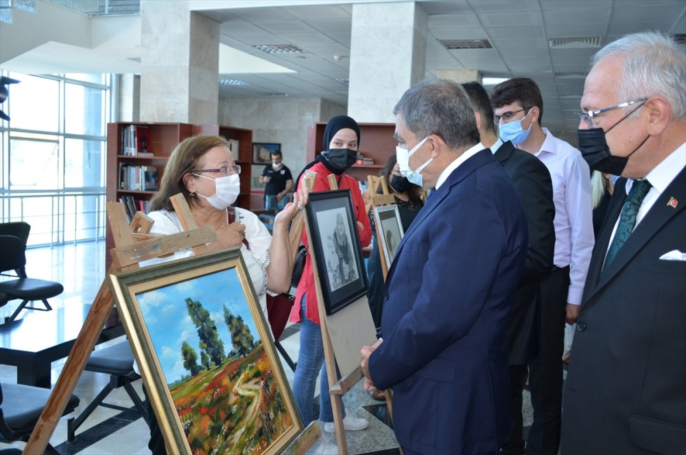 Karaman'da "el Sanatları Karma Sergisi" Açıldı