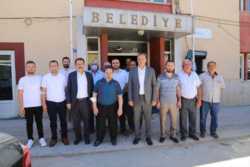 Ak Parti Konya Milletvekili Hacı Ahmet Özdemir, Hadim'i Ziyaret Etti