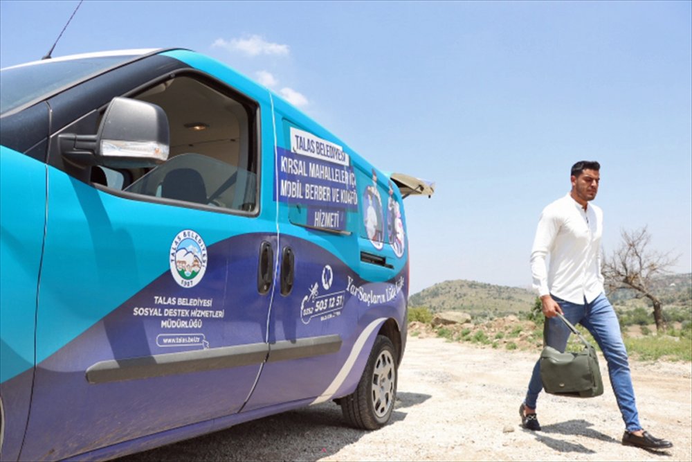 Kayseri'de Çobanlara Mobil Hizmet