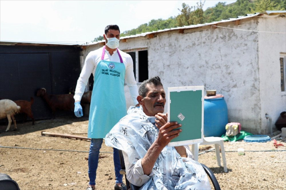 Kayseri'de Çobanlara Mobil Hizmet