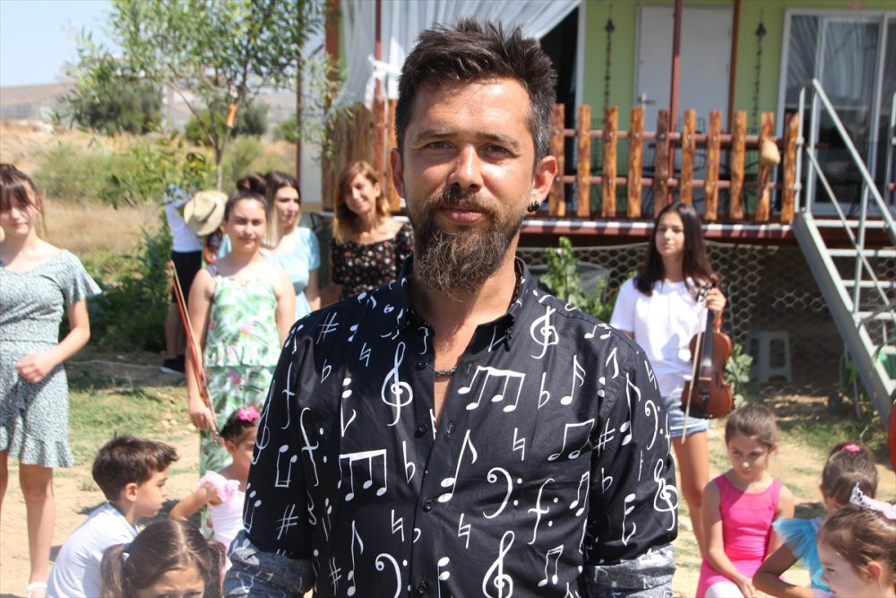 Antalya'da Doğayla İç İçe Olan "müzik Köyü Okulu"nda Çocuklar Eğlenerek Öğreniyor