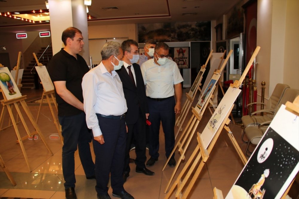 62. Uluslararası Nasreddin Hoca Şenlikleri Kapsamında Açılan Sergiler Dikkati Çekiyor