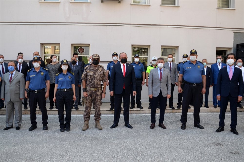 Emekliye Ayrılan Konya Emniyet Müdürü Mustafa Aydın, Çalışma Arkadaşlarına Veda Etti