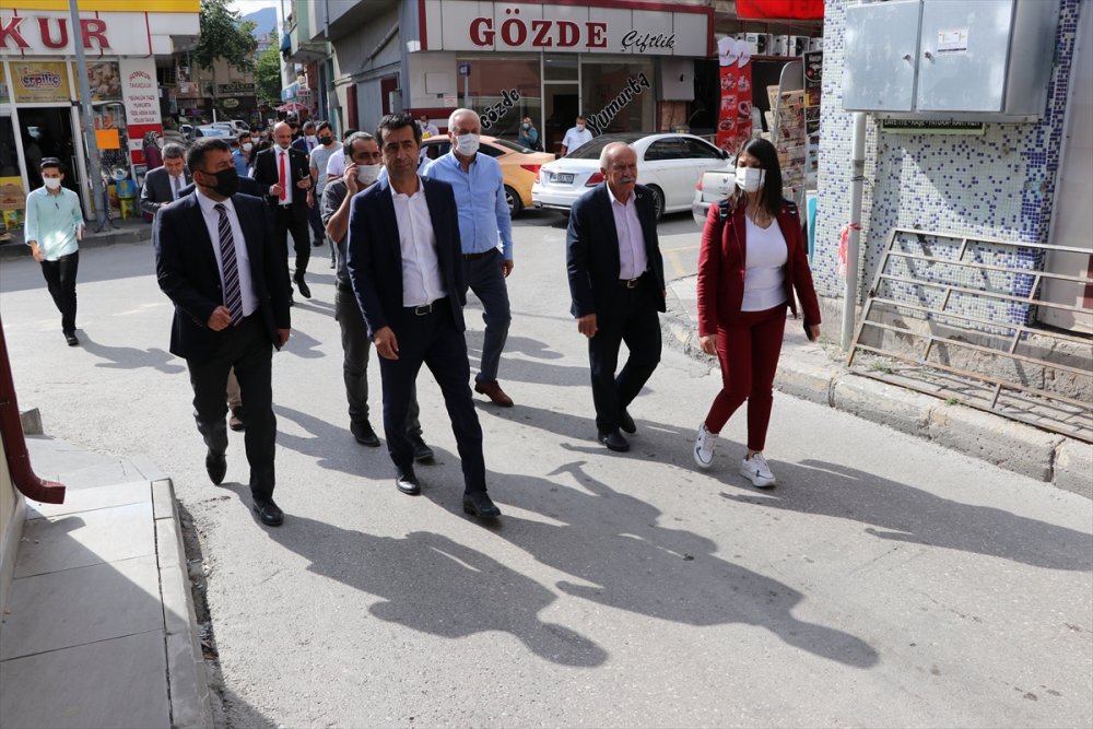 Chp Esnaf Masası Heyeti Niğde'de Temaslarda Bulundu