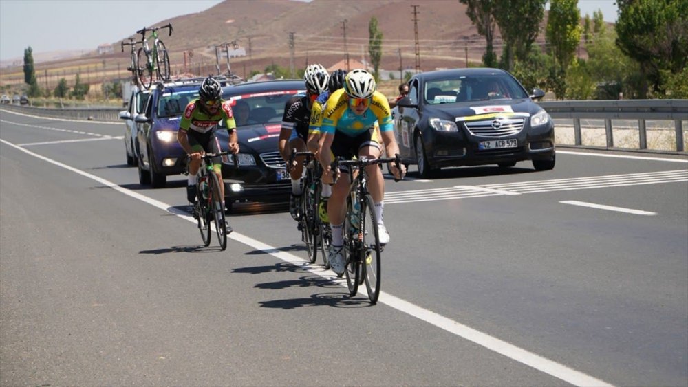 Erciyes 2021 Yol Bisikleti Yarışları'na, Ağırnas Etabıyla Devam Edildi