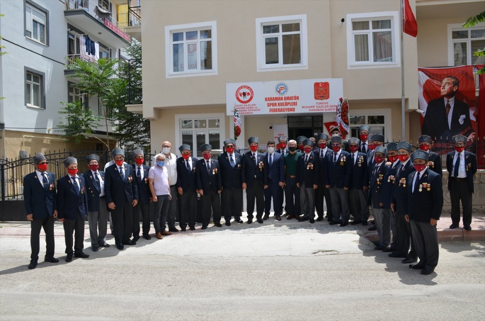 Türkiye Muharip Gaziler Derneği Karaman Şubesi Açıldı