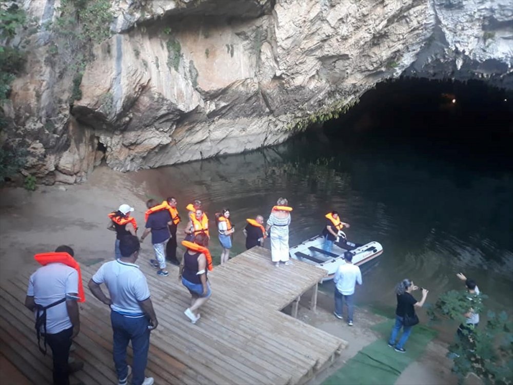 İbradı İlçesindeki Altınbeşik Mağarası Ziyarete Açıldı