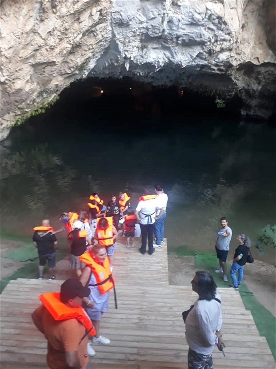 İbradı İlçesindeki Altınbeşik Mağarası Ziyarete Açıldı