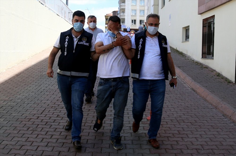 Kayseri'de "Motosikletli Taciz Şüphelisi" Tutuklandı