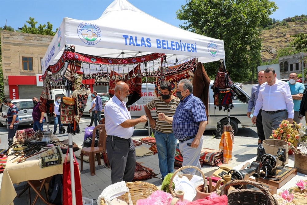 Talas Antika Pazarı 16 Ay Sonra Açıldı