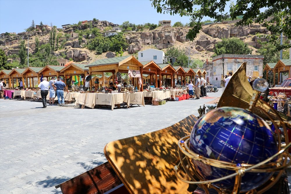 Talas Antika Pazarı 16 Ay Sonra Açıldı
