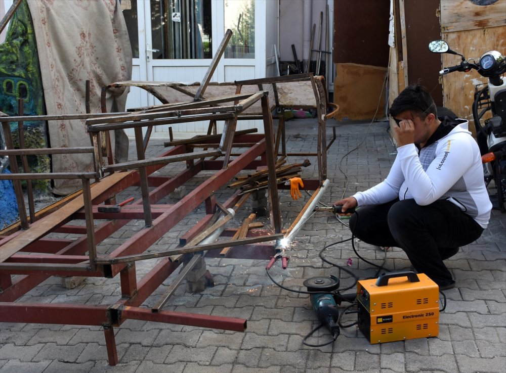 Aksaraylı Genç Mucit Kendi Elektriğini Üretti