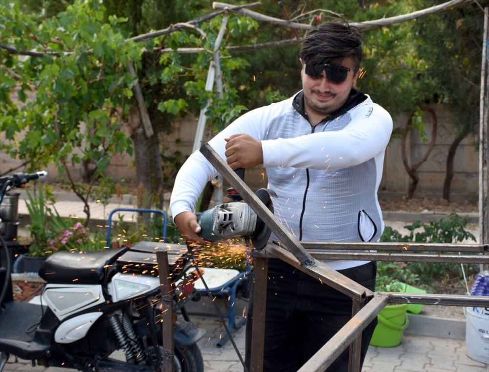 Aksaraylı Genç Mucit Kendi Elektriğini Üretti