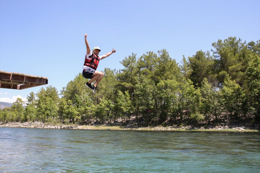 Köprüçay Adrenalin Tutkunlarının Gözdesi Oldu