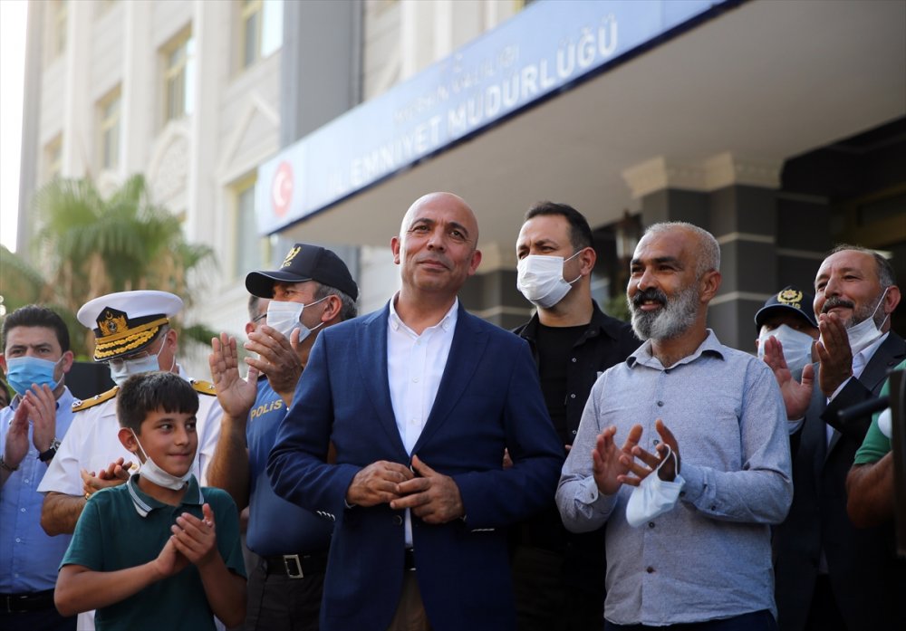 İzmir'e Atanan Mersin Emniyet Müdürü Şahne Kente Veda Etti