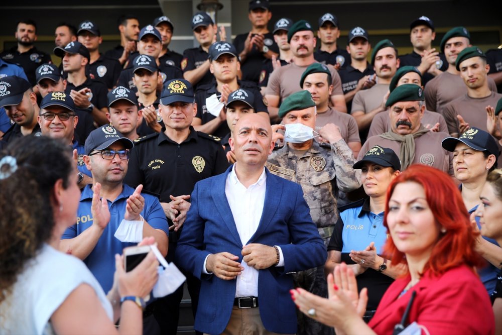 İzmir'e Atanan Mersin Emniyet Müdürü Şahne Kente Veda Etti