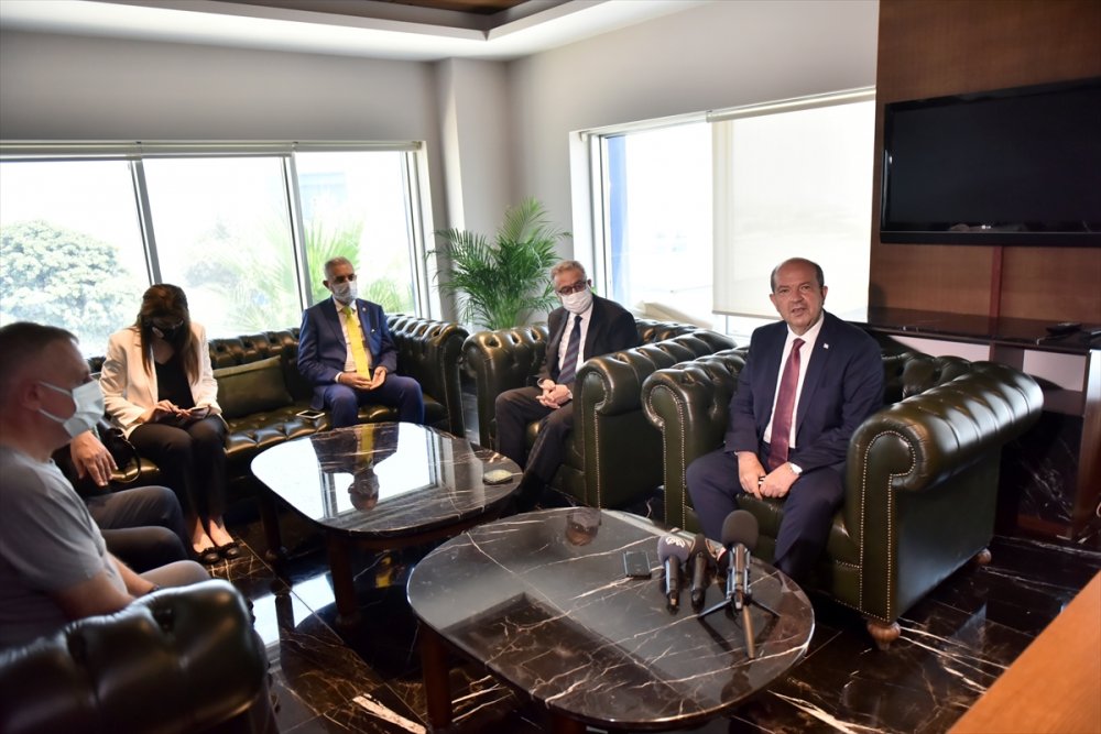 KKTC Cumhurbaşkanı Ersin Tatar, Mersin'de Katıldığı Etkinliklerde Konuştu