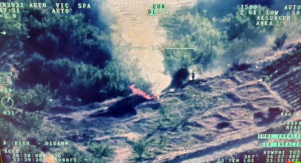 Mersin'de 15 Yangın İnsansız Hava Aracıyla Tespit Edilerek Erken Müdahale Sayesinde Sıçramadan Söndürüldü