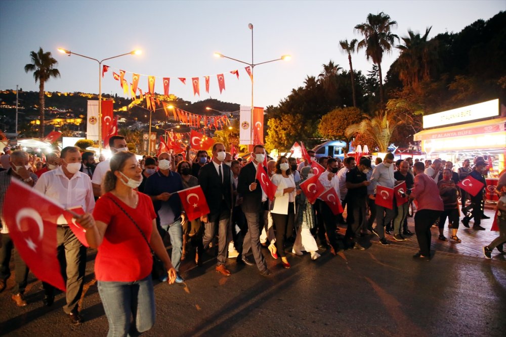 Antalya, Muğla, Burdur Ve Isparta'da 15 Temmuz Demokrasi Ve Milli Birlik Günü Etkinlikleri Düzenlendi