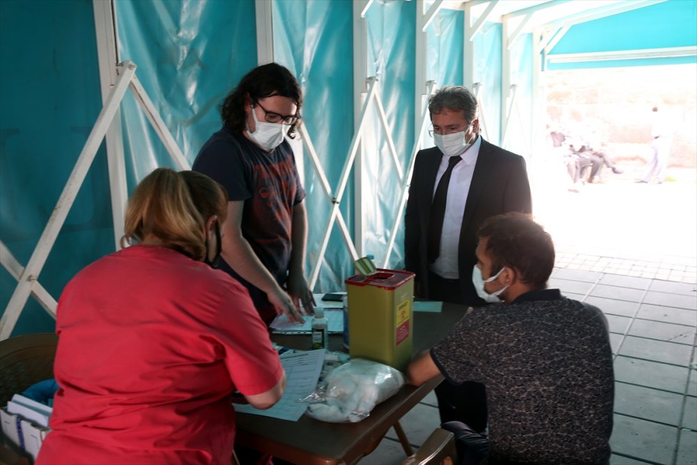 Kayseri'deki Kovid-19 Aşılama Çalışmalarında 1 Milyonuncu Doz Uygulandı