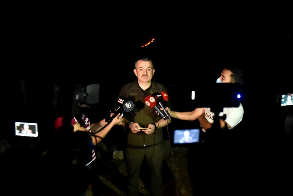 Tarım Ve Orman Bakanı Pakdemirli, Mersin Ve Hatay'daki Orman Yangınlarıyla İlgili Bilgi Verdi