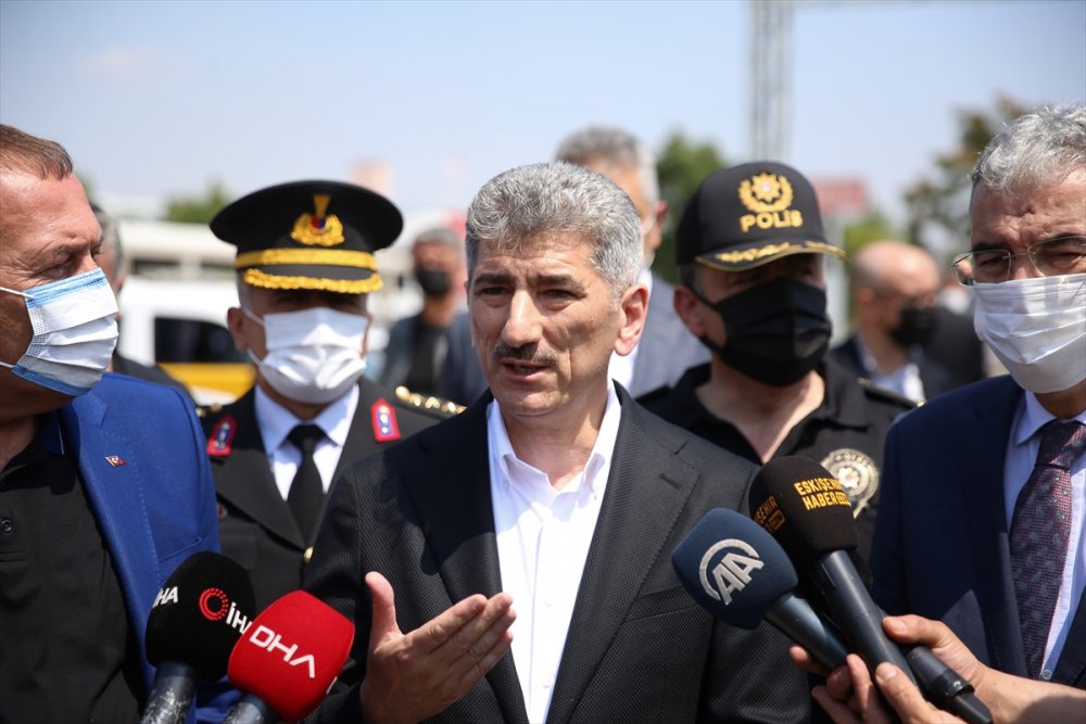 İçişleri Bakan Yardımcısı İnce, Eskişehir'de Trafik Denetimine Katıldı