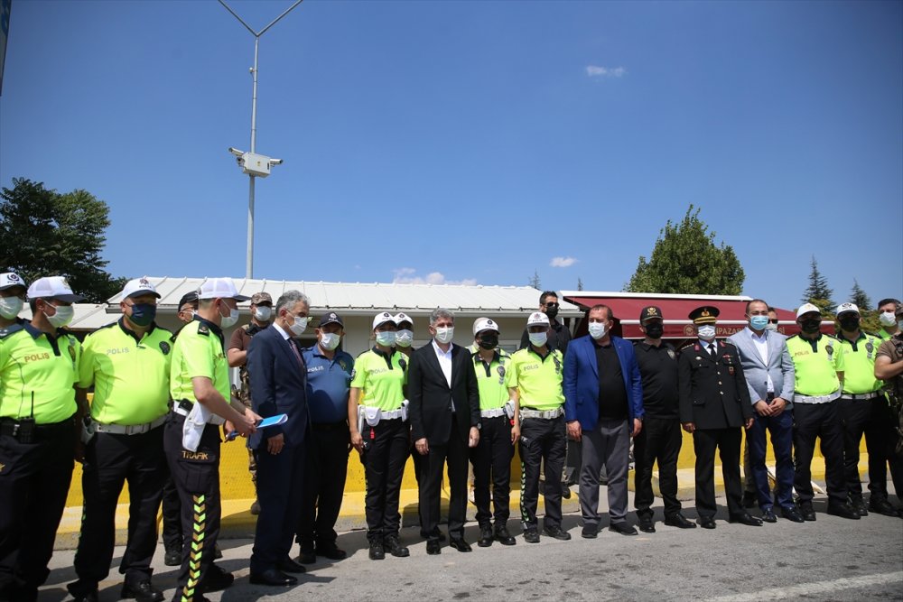 İçişleri Bakan Yardımcısı İnce, Eskişehir'de Trafik Denetimine Katıldı