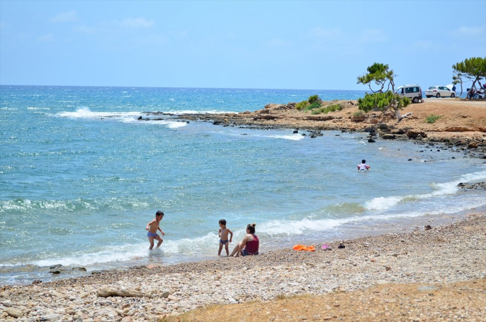 Mersin'de Çadır Ve Karavan Tutkunlarının Tatil Keyfi