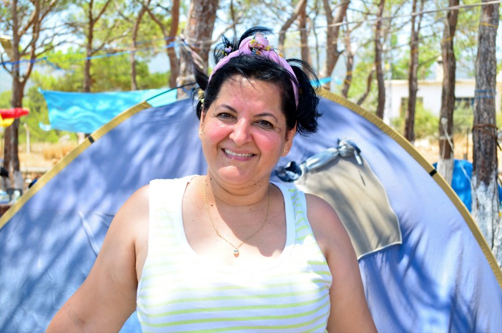 Mersin'de Çadır Ve Karavan Tutkunlarının Tatil Keyfi