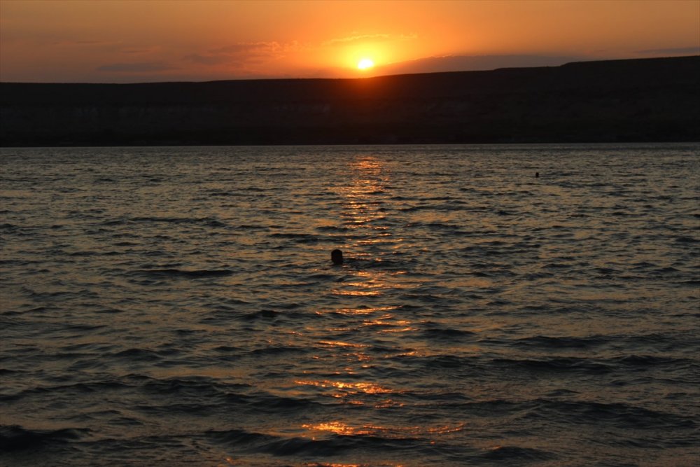 Acıgölde Gün Batımı