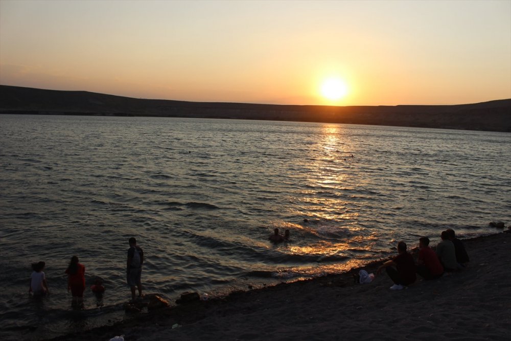 Acıgölde Gün Batımı