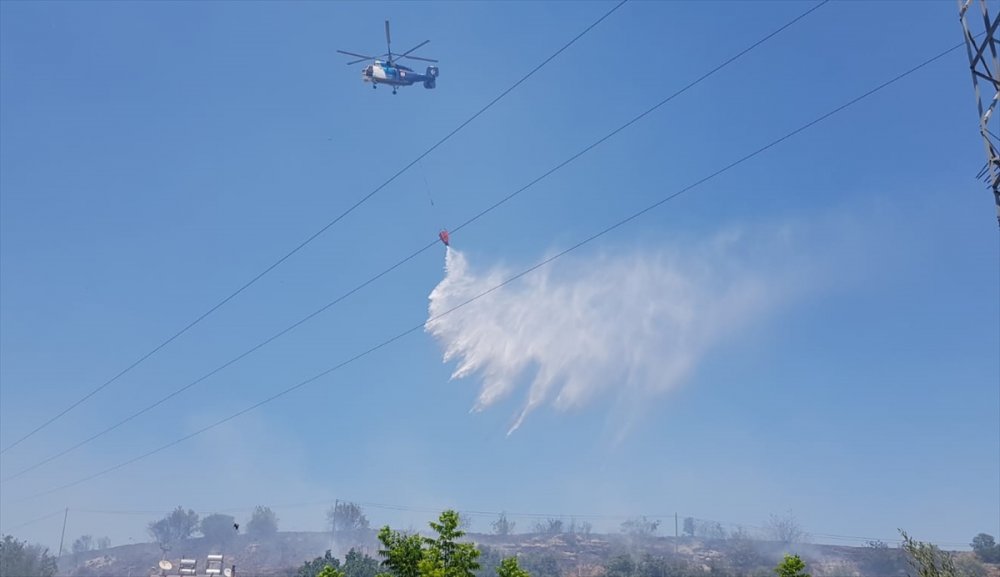Antalya Manavgat'ta Orman Yangını