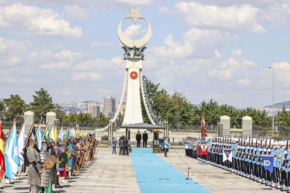 Cumhurbaşkanı Erdoğan, Angola Cumhurbaşkanı Lourenço'yu Resmi Törenle Karşıladı